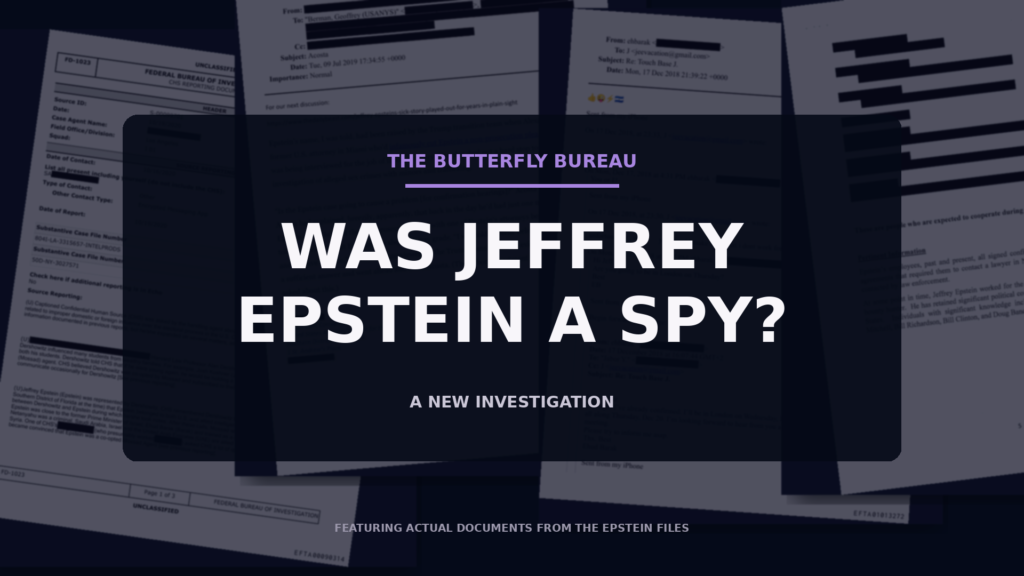 Was Jeffrey Epstein a Spy? episode artwork