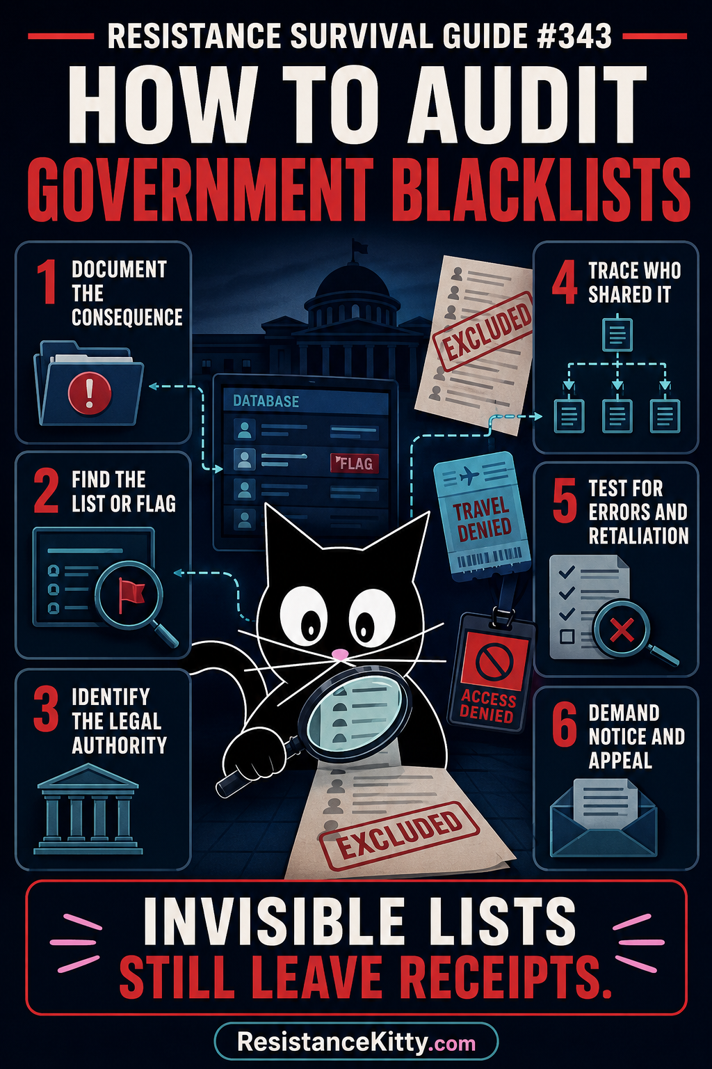 RSG #343: How To Audit Government Blacklists and Informal Exclusion Systems